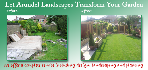 Let Arundel Landscapes transform your garden