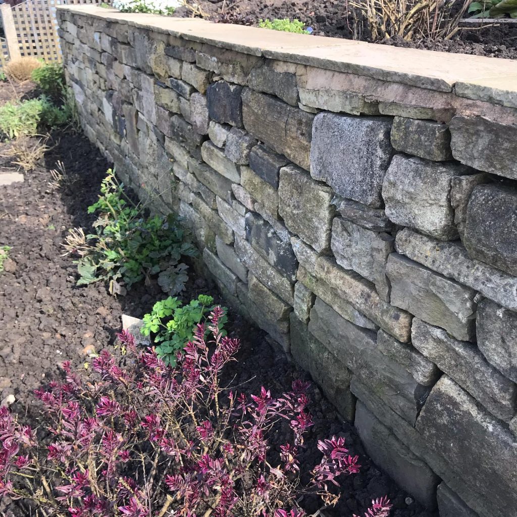 Tiered Front Garden in Gee Cross