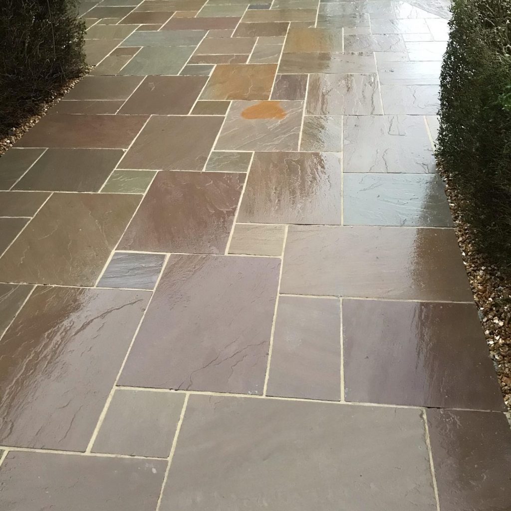 Indian Stone Driveway