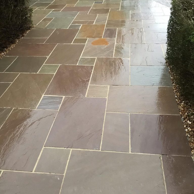 Indian Stone Driveway