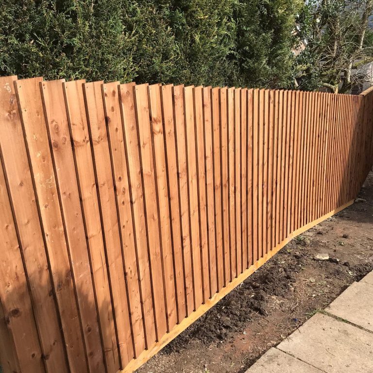 Vertical Board Fencing