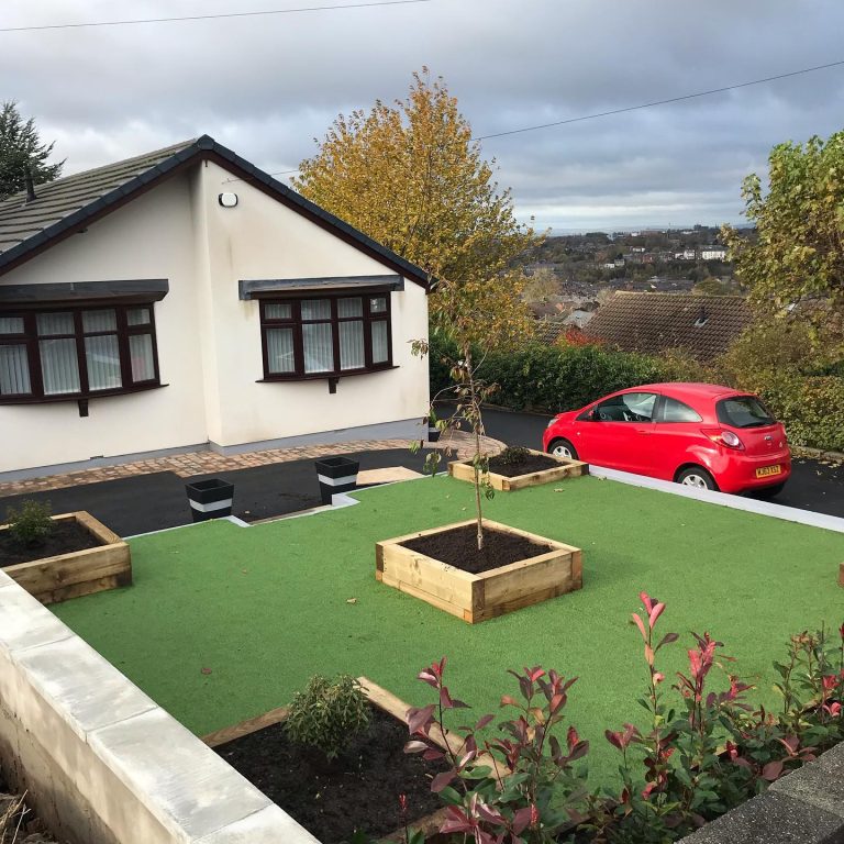 Front Garden and Driveway