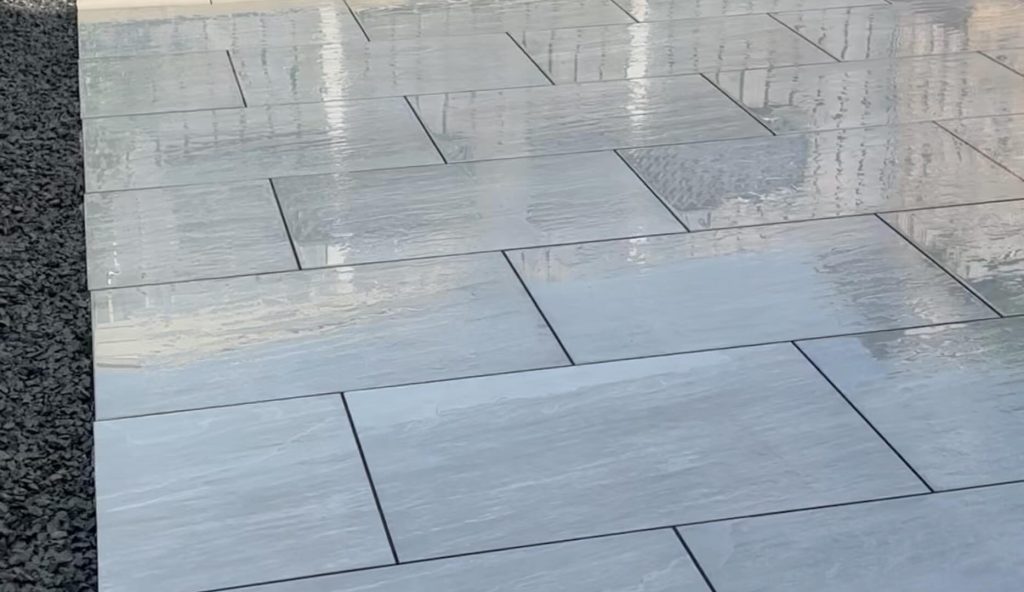 Porcelain Patio and Composite Decking in Stalybridge